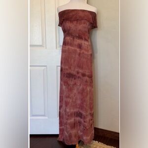 100% Silk Maxi Dress
